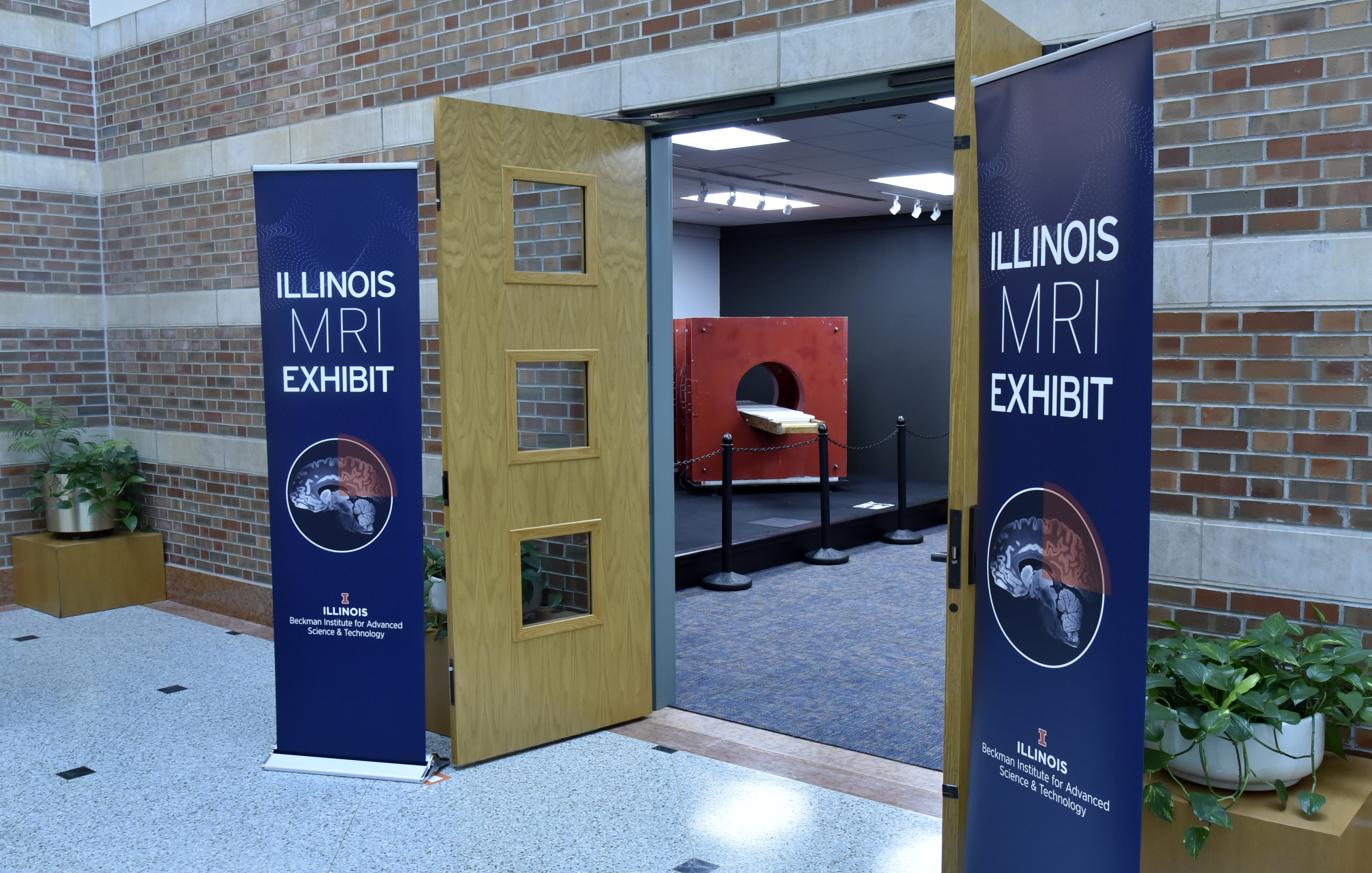Entrance of Illinois MRI Exhibit